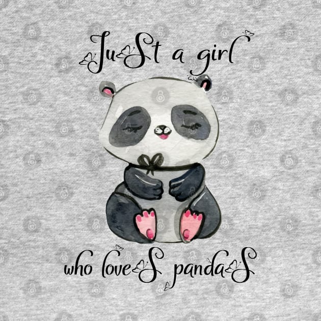 Just a girl who loves panda by Silemhaf